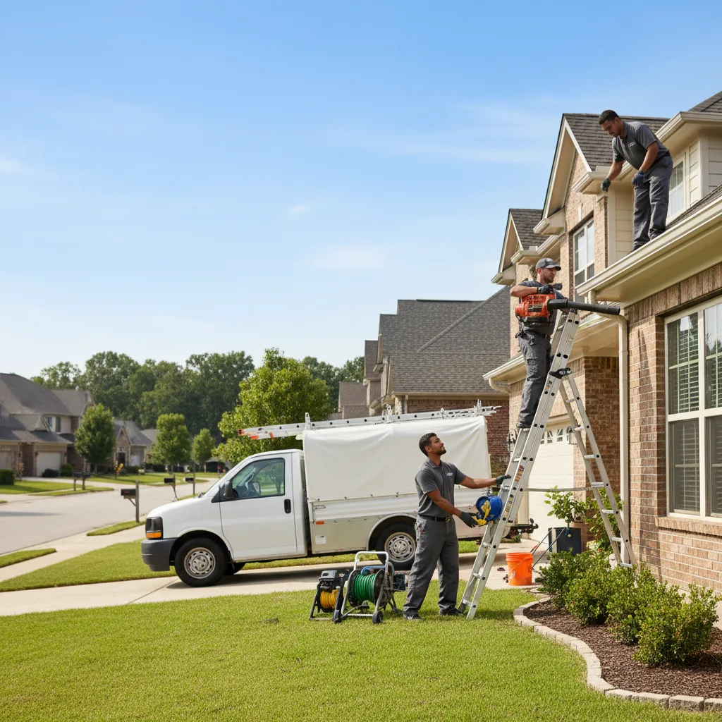 Home Gutter Service in Harrogate, TN near me